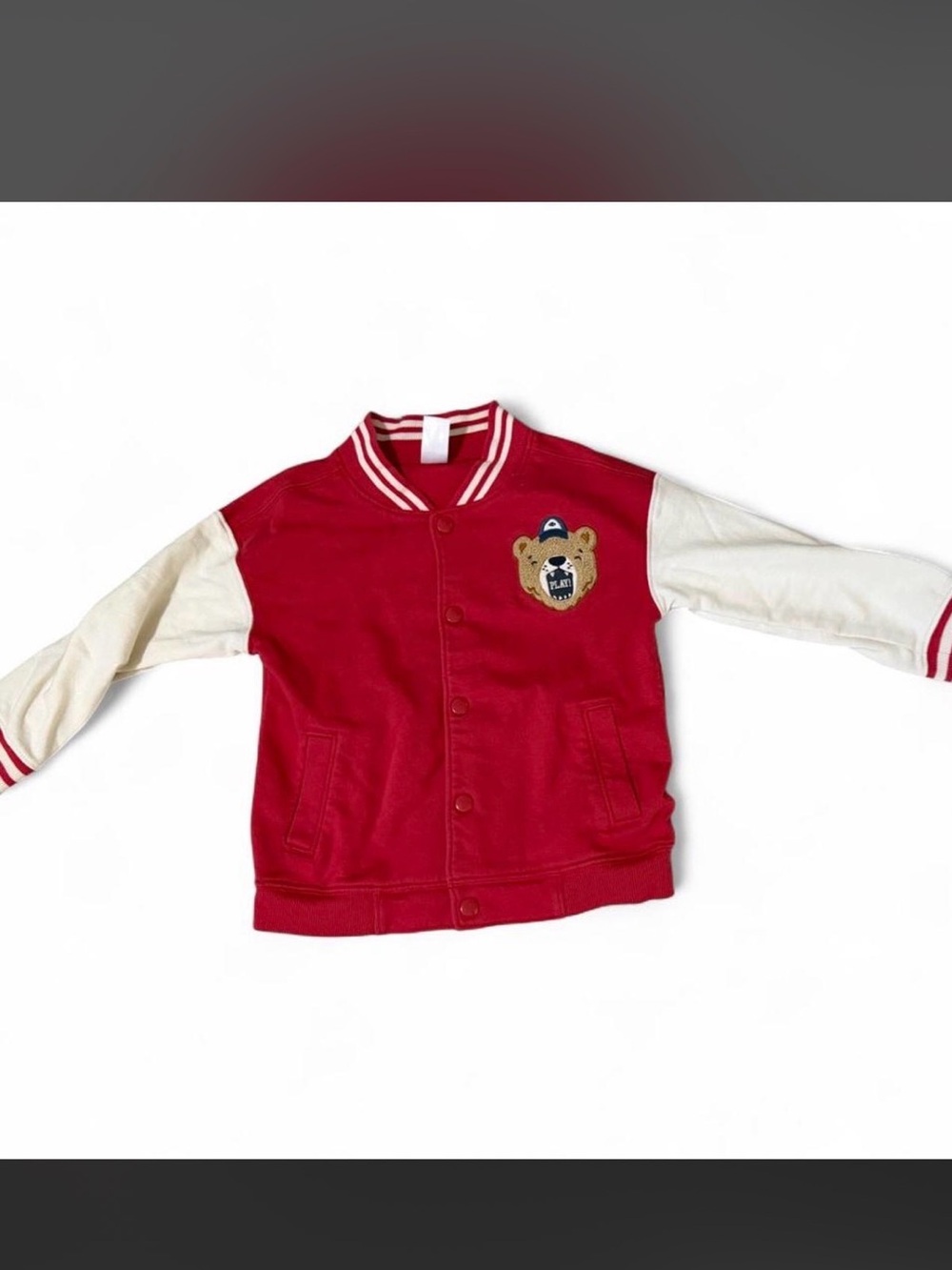 Carters kids Teddy Patch Bomber Jacket